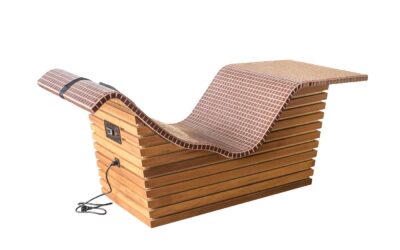 New model of thermal lounger PASITEA luxury for your spa