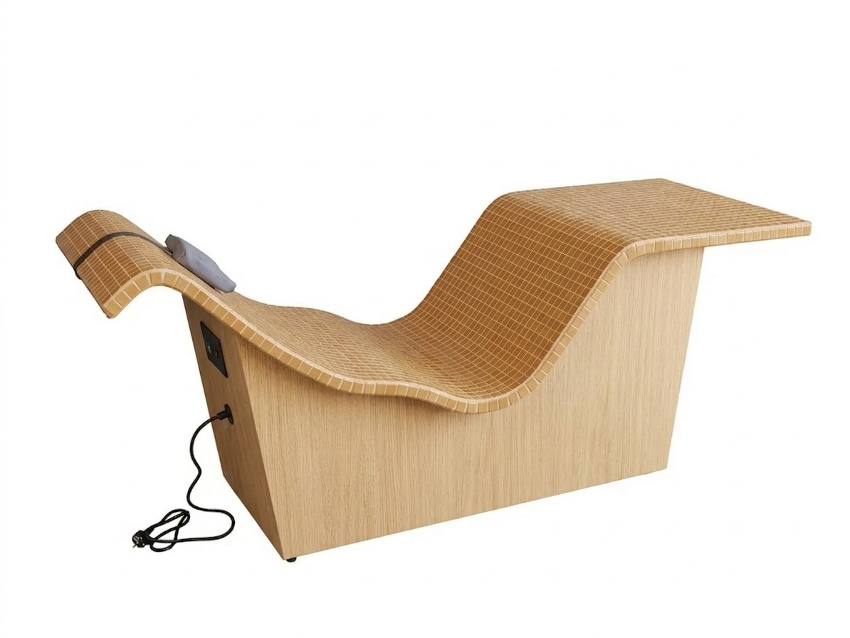 Tumbona térmica color madera